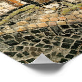 Detail einer Landkarte von Jericho Poster (Ecke)