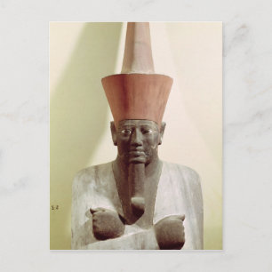 Detail einer Mentuhotep-Statue II Postkarte