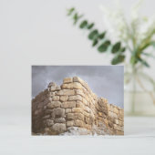 Detail einer Steinmauer Postkarte (Stehend Vorderseite)