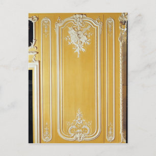 Detail einer Tafel aus dem Gelben Raum Postkarte