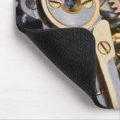 Detail einer Taschenuhr Mousepad (Ecke)