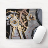 Detail einer Taschenuhr Mousepad (Mit Mouse)