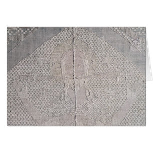 Detail eines altarcloth mit Christus von