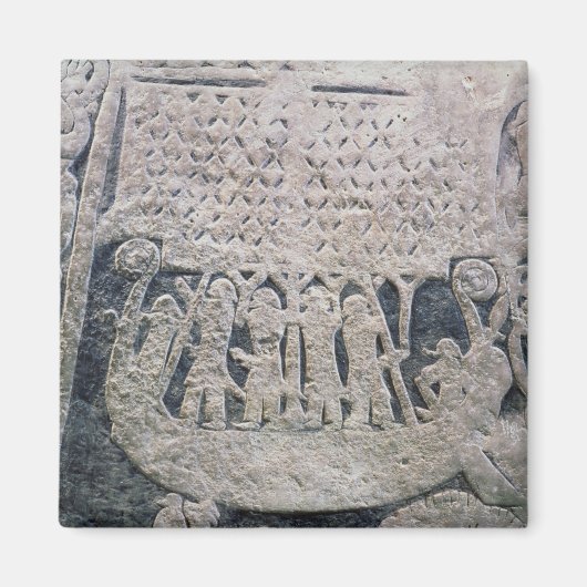 Detail eines Bildsteins Magnet (Vorne)