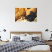 Detail eines Boxers Leinwanddruck (Insitu (Schlafzimmer))