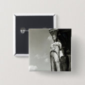 Detail eines Caryatid vom Erechtheion Button (Vorne & Hinten)