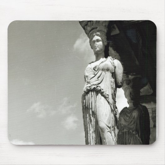Detail eines Caryatid vom Erechtheion Mousepad (Vorne)