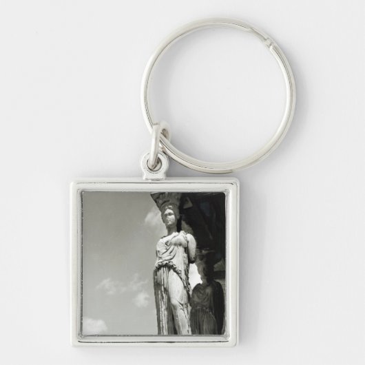 Detail eines Caryatid vom Erechtheion Schlüsselanhänger (Vorne)