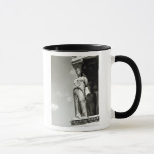 Detail eines Caryatid vom Erechtheion Tasse