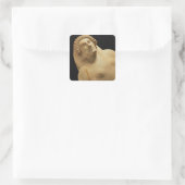 Detail eines Sarkophags aus Cadiz, 5.-4. Quadratischer Aufkleber (Tasche)