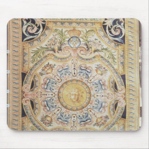 Detail eines Savonnerie Teppichs hergestellt für Mousepad