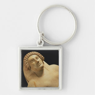 Detail eines weiblichen Sarkophags von Cadiz, 5.-. Schlüsselanhänger