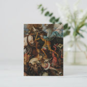 Detail: Fall der Engel der Rebellen durch Pieter B Postkarte (Stehend Vorderseite)