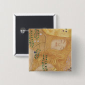 Detail Gustav Klimt | der Wasser-Schlangen I Button (Vorne & Hinten)