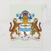 Detail Guyana-Wappen Postkarte (Vorderseite)