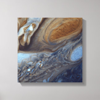 Detail Jupiter Atmosphäre Großer Roter Fleck Leinwanddruck