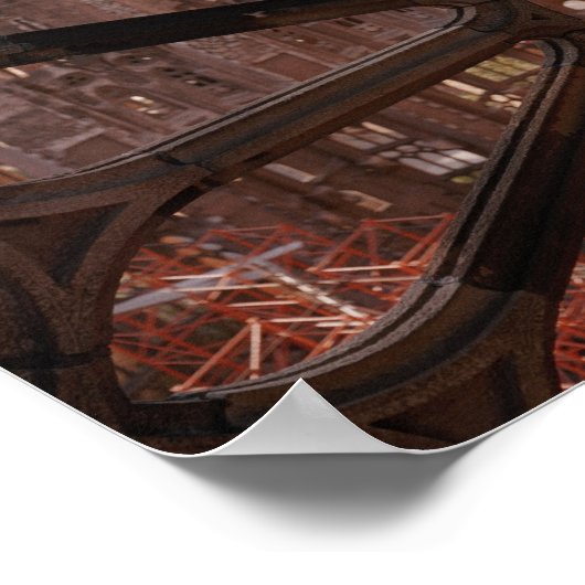 Detail La Sagrada Familia, Barcelona, Spanien Poster (Ecke)