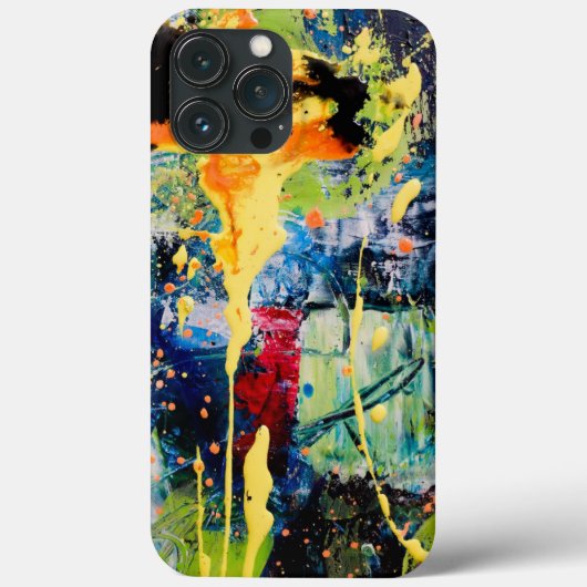 Detail Makro-Malerei schließen Case-Mate iPhone Hülle (Rückseite)