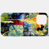 Detail Makro-Malerei schließen Case-Mate iPhone Hülle (Rückseite (Horizontal))