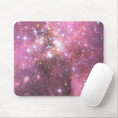 Detail NGC 346 in Rosa Mousepad (Mit Mouse)