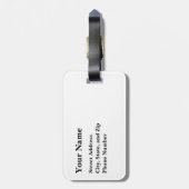 Detail Notre Dame Gepäckanhänger (Rückseite vertikal)