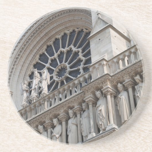 Detail Notre Dame Getränkeuntersetzer (Vorne)