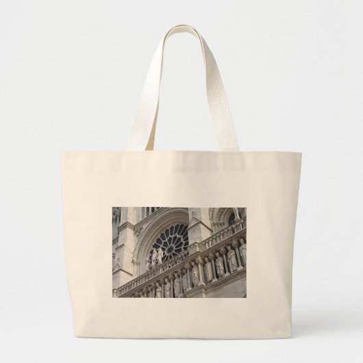 Detail Notre Dame Jumbo Stoffbeutel (Vorne)