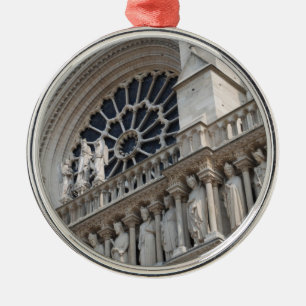 Detail Notre Dame Ornament Aus Metall