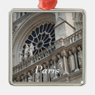 Detail Notre Dame Ornament Aus Metall