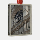 Detail Notre Dame Silbernes Ornament (Rechts)