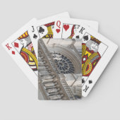 Detail Notre Dame Spielkarten (Rückseite)