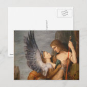 Detail Oedipus und Sphinx von Gustave Moreau Postkarte (Vorne/Hinten)