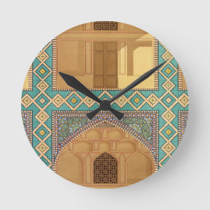 Detail of the Courtyard Arcades in the Medrese-i-S Runde Wanduhr