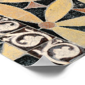 Detail of the pavement poster (Ecke)