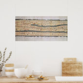 Detail of the Peutinger Table Poster (Küche)