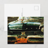 Detail Oldtimer auf Kuba Postkarte (Vorne/Hinten)