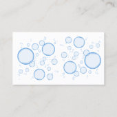 Detail-Service zum Auto von Autos Visitenkarte (Rückseite)