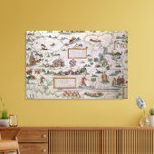 Detail Sibirien Leinwanddruck (Insitu (Wohnzimmer))