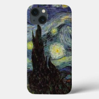 Detail Starry Night von van Gogh