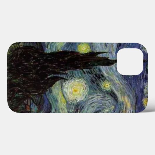 Detail Starry Night von van Gogh Case-Mate iPhone Hülle (Rückseite (Horizontal))