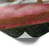 Detail Venus, Venus und Mars von Botticelli Poster (Ecke)