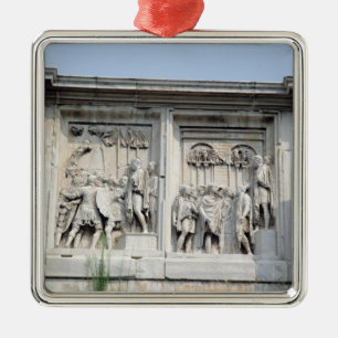 Detail vom Bogen Constantine Ornament Aus Metall