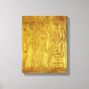 Detail vom goldenen Schrein Leinwanddruck