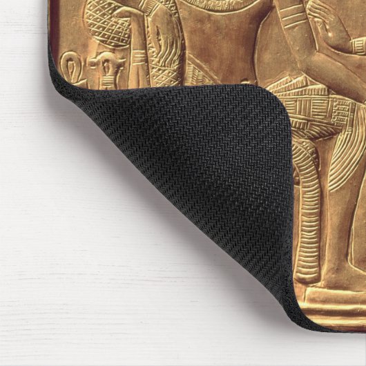 Detail vom goldenen Schrein von Tutankhamun Mousepad (Ecke)