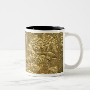 Detail vom goldenen Schrein Zweifarbige Tasse