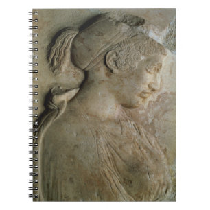 Detail vom stela von Philis, von Thasos, c.5t Notizblock