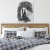 Detail von Amy Dorrit Leinwanddruck (Insitu (Schlafzimmer))
