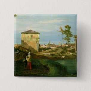 Detail von 'Capriccio mit Motiven von Padua Button