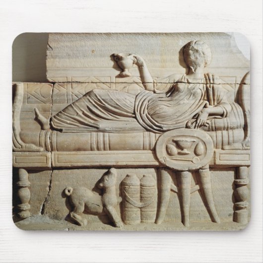 Detail von einem Sarkophag Mousepad (Vorne)