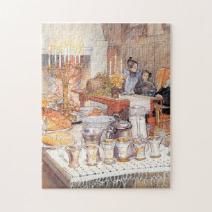 Detail von Heiligabend - Carl Larsson 1906 Puzzle